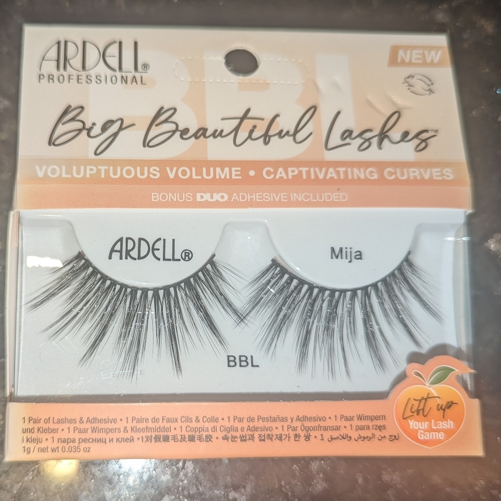 NWT, 2pks,Ardell, big, beautiful lashes, Mija and like4likes - Picture 4 of 5